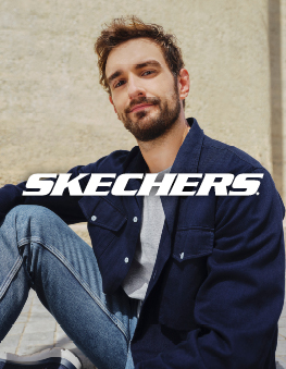 Man with Skechers Hands Free Slip Ins