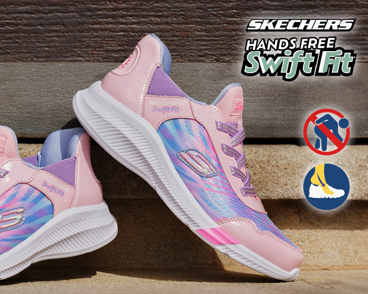 Skechers Sneakers with Hands Free Logos