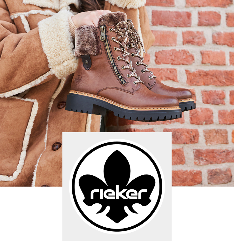 Woman with Rieker boots
