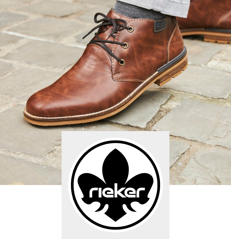 Man with Rieker shoes