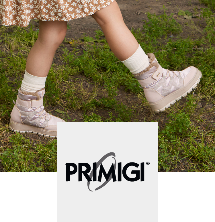 Kids mit Primigi Gore Tex Boots und Primigi Logo