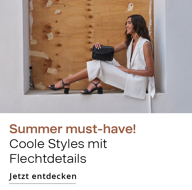 Summer must-have! Coole Styles mit Flechtdetails