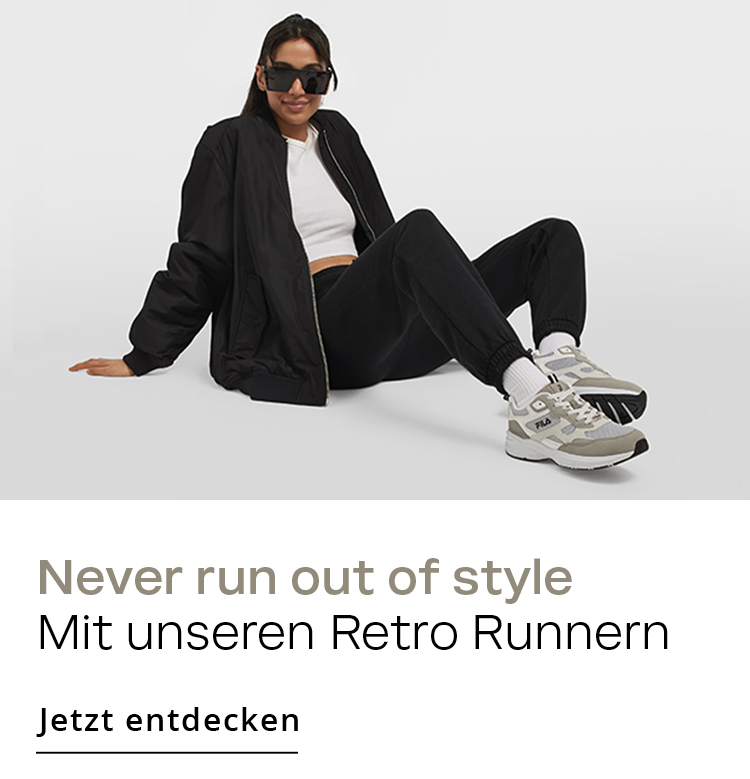 Never run out of style Mit unseren Retro Runnern