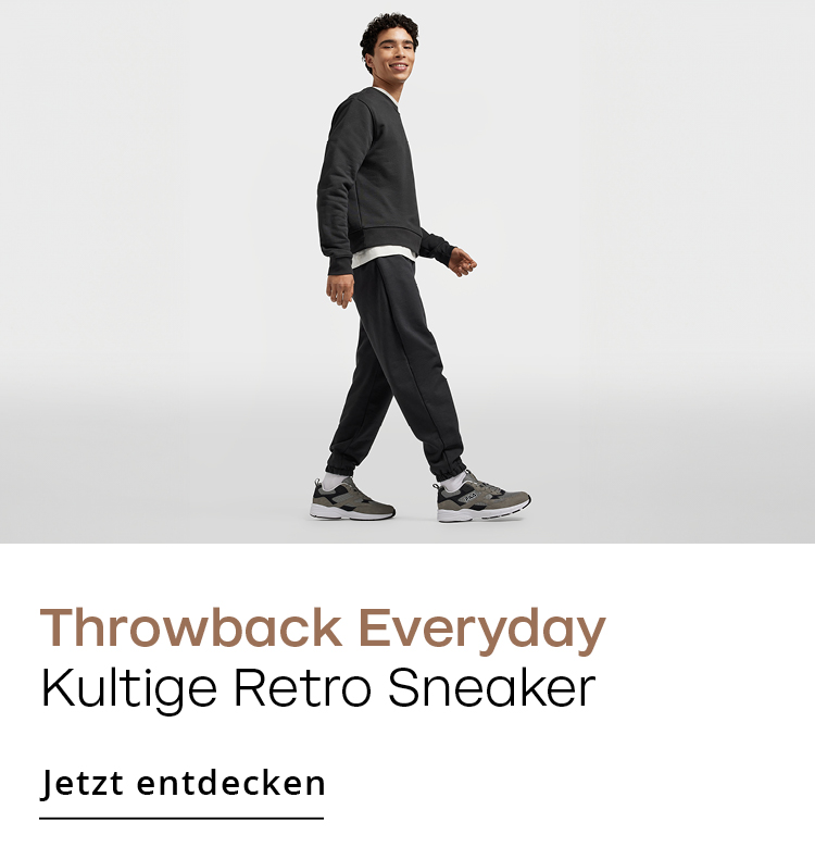 Throwback Everyday Kultige Retro Sneaker