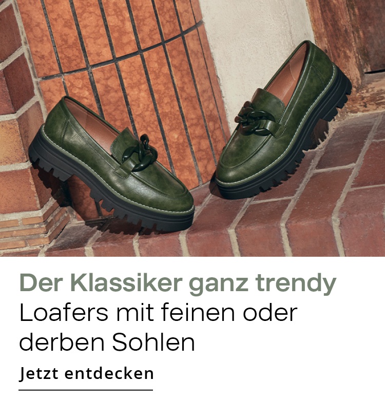 Der Klassiker ganz trendy  Loafers mit feinen oder derben Sohlen