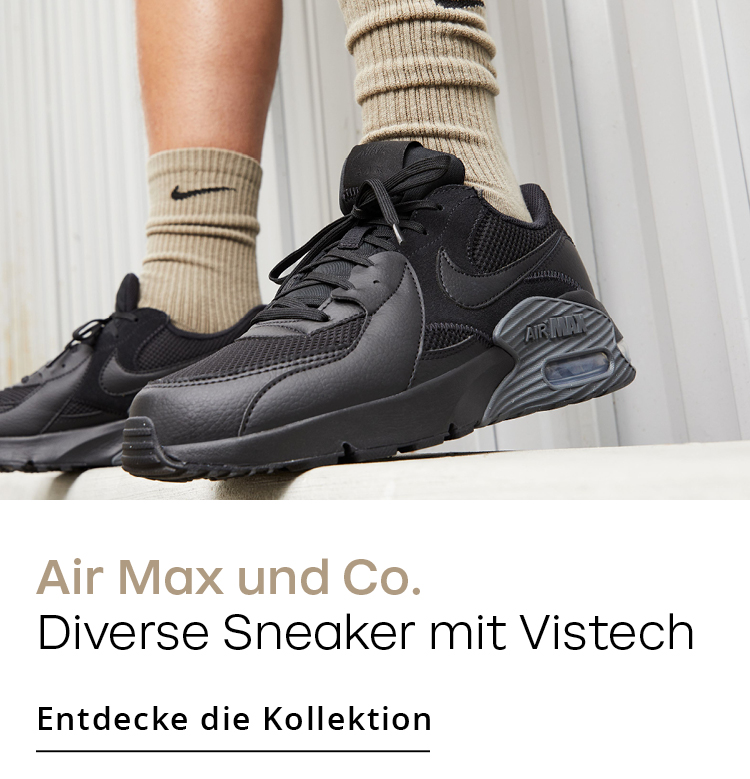 Air Max und Co. Diverse Sneaker mit Vistech