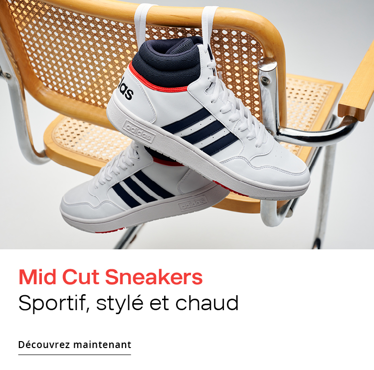 Mid Cut Sneakers. Sportif, stylÃ© et chaud