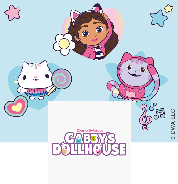 The characters of Gabby s Dollhouse