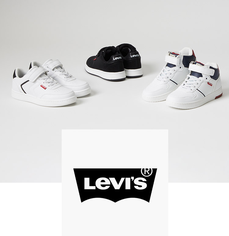 LEVIS SNEAKER AND LOGO