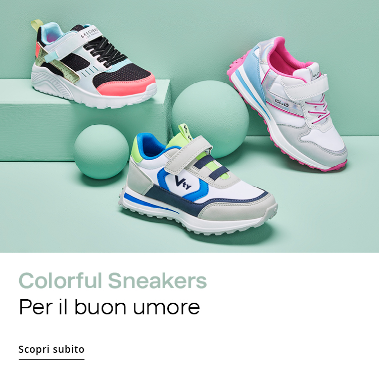 Colorful Sneaker per bambini