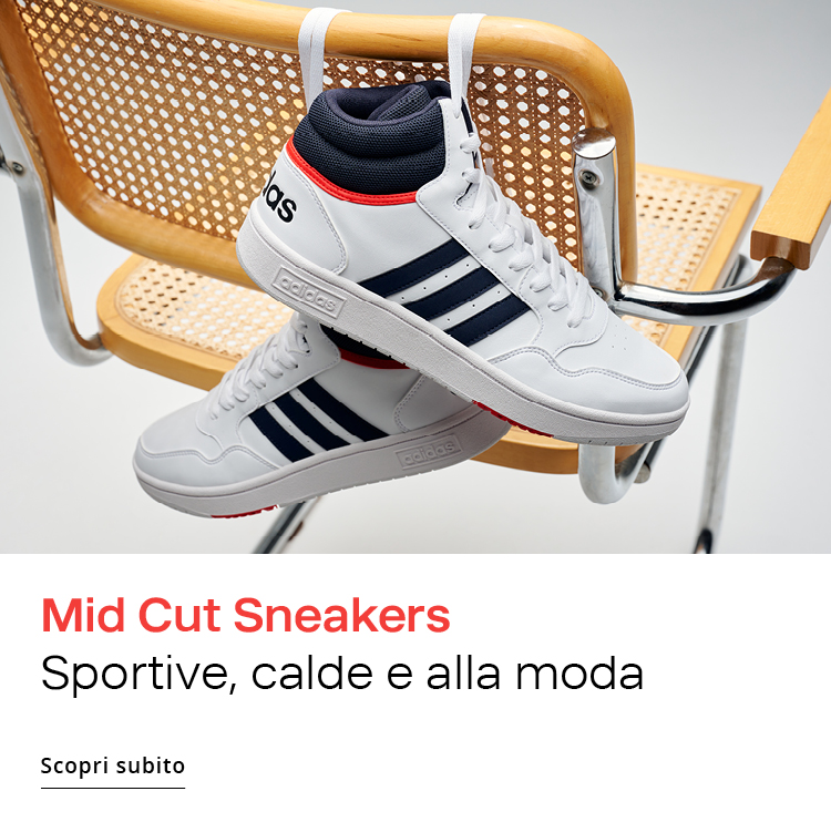 Mid Cut Sneakers. Sportivo, alla moda e caldo.