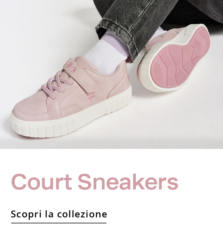 Court Styles  Alla moda come i grandi con la nostra nuova Court Sneaker.