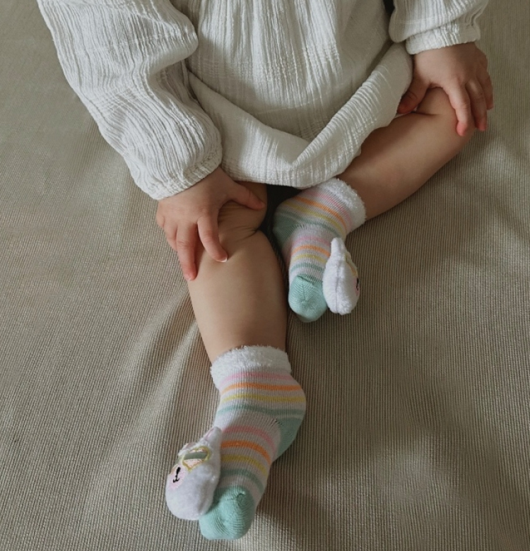 Skechers baby rattle socks